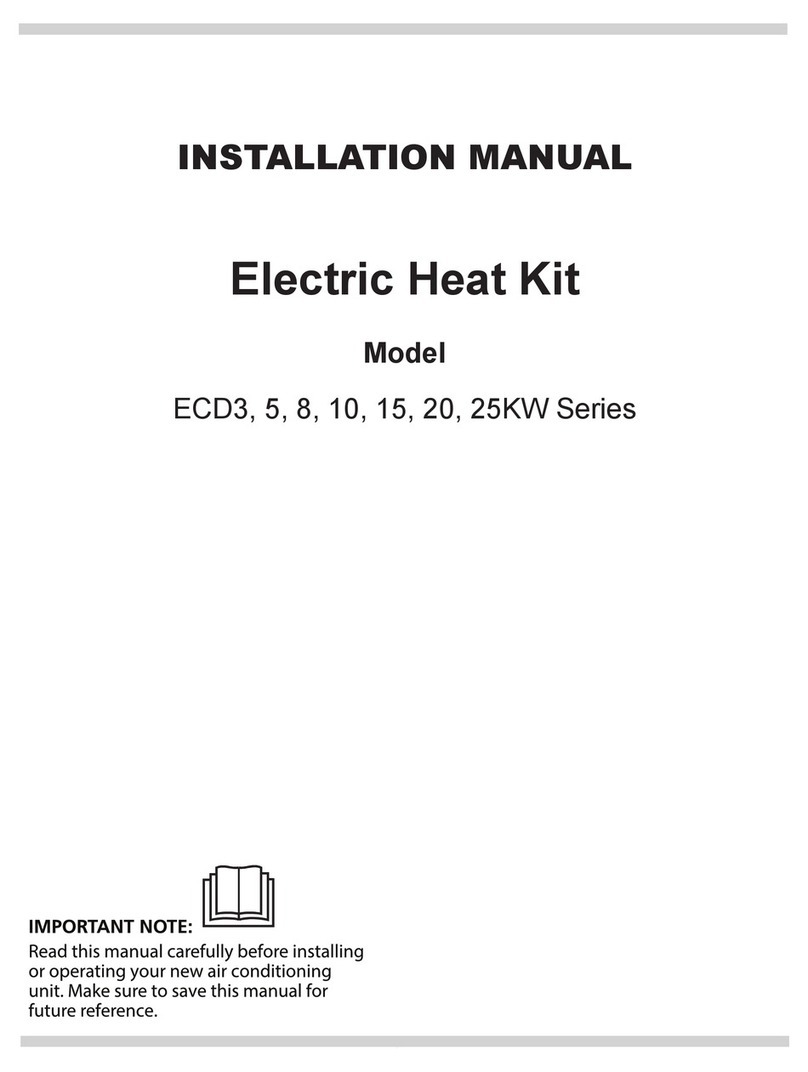 Mars ECD3KW Series installation manual