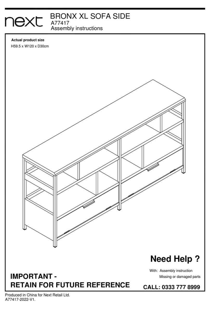 Next BRONX XL Assembly instructions