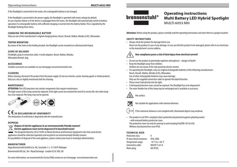 brennenstuhl MULTI 6053 MH User manual