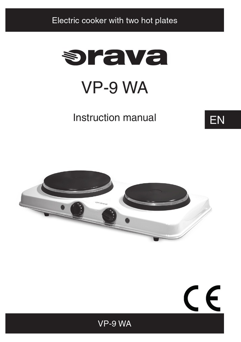 Orava VP-9 WA instruction manual