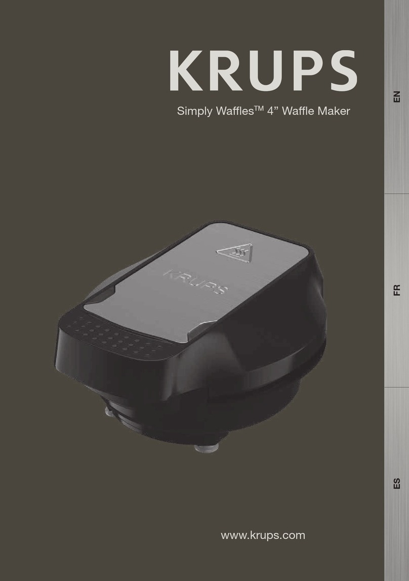 Krups Simply Waffles manual