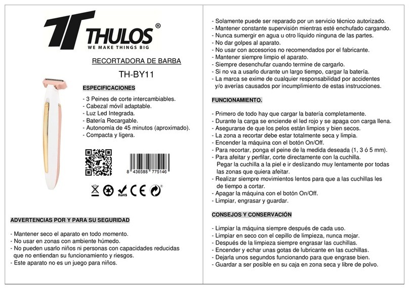 Thulos TH-BY11 User manual Thulos TH-BY11 User manual