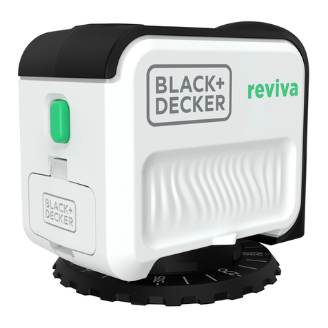 Black & Decker reviva REVBDLL100 User manual Black & Decker reviva REVBDLL100 User manual