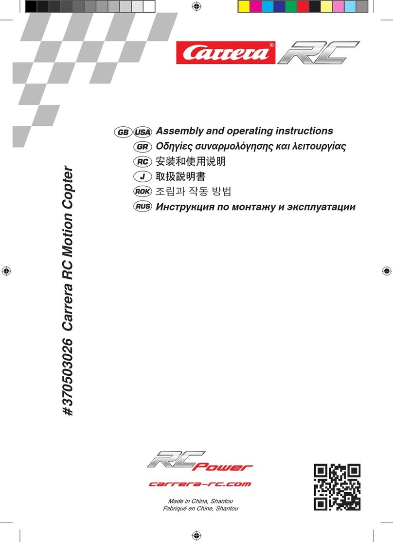 Carrera RC RC POWER 370503026 Assembly and operating instructions Carrera RC RC POWER 370503026 Assembly and operating instructions