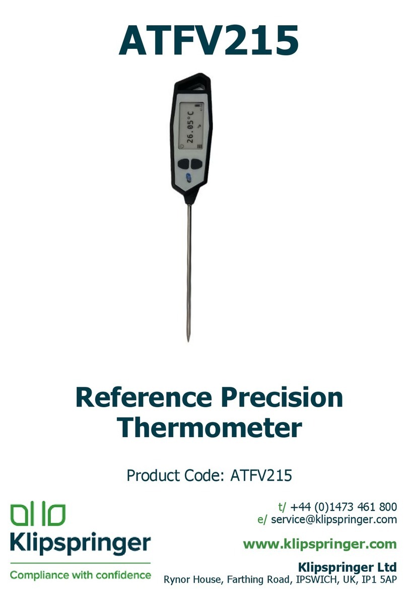 Klipspringer ATFV215 User manual