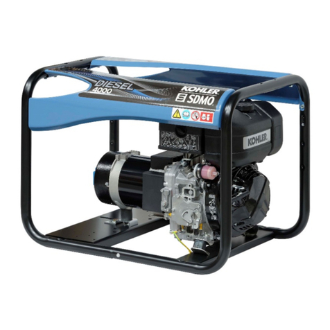 Kohler SDMO DIESEL 4000 C5 Instructions for use
