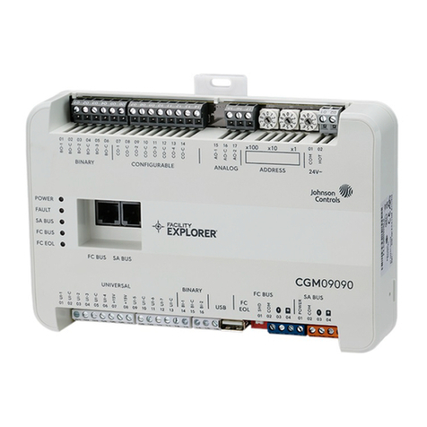 Johnson Controls F4-CG Series User manual