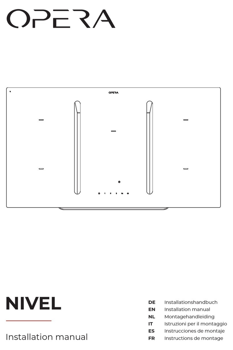 Dake Opera NIVEL 830 installation manual