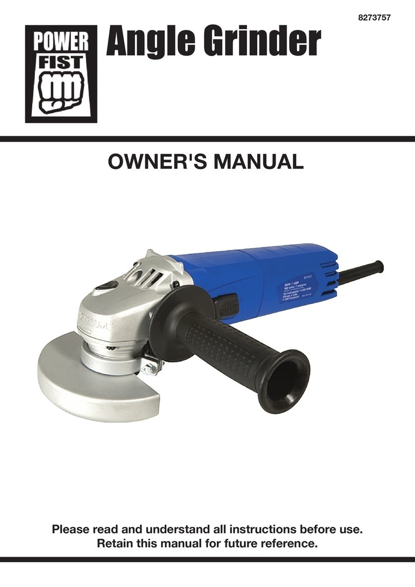 Power Fist 8273757 owner's manual
