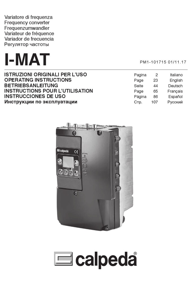 Calpeda IMAT operating instructions