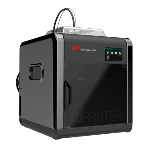 XYZ Printing da Vinci Pro EVO user manual