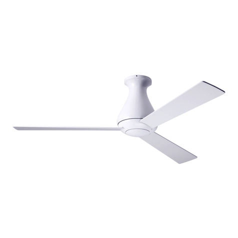 The Modern Fan Company Altus Flush installation instructions