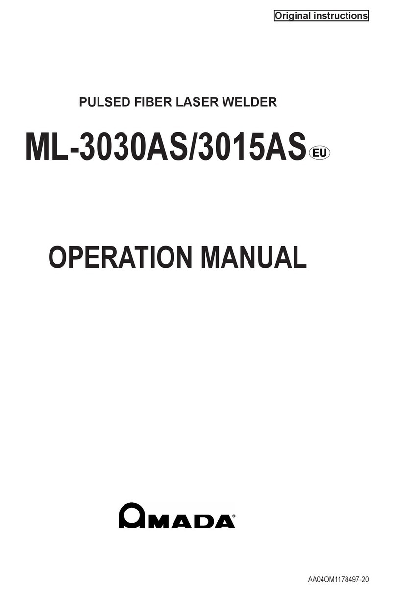 Amada ML-3030AS User manual Amada ML-3030AS User manual