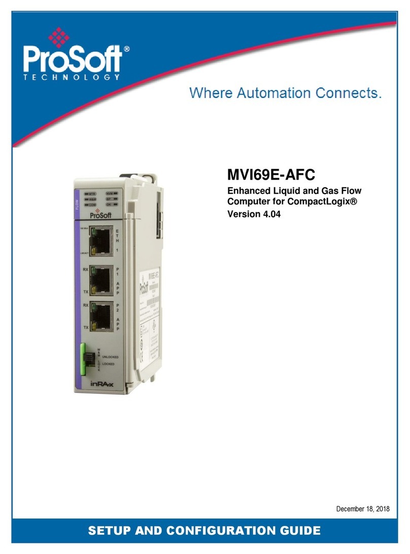 ProSoft MVI69E-AFC Setup and configuration guide