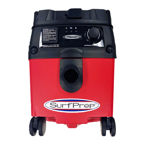 SurfPrep POV-8 instruction manual