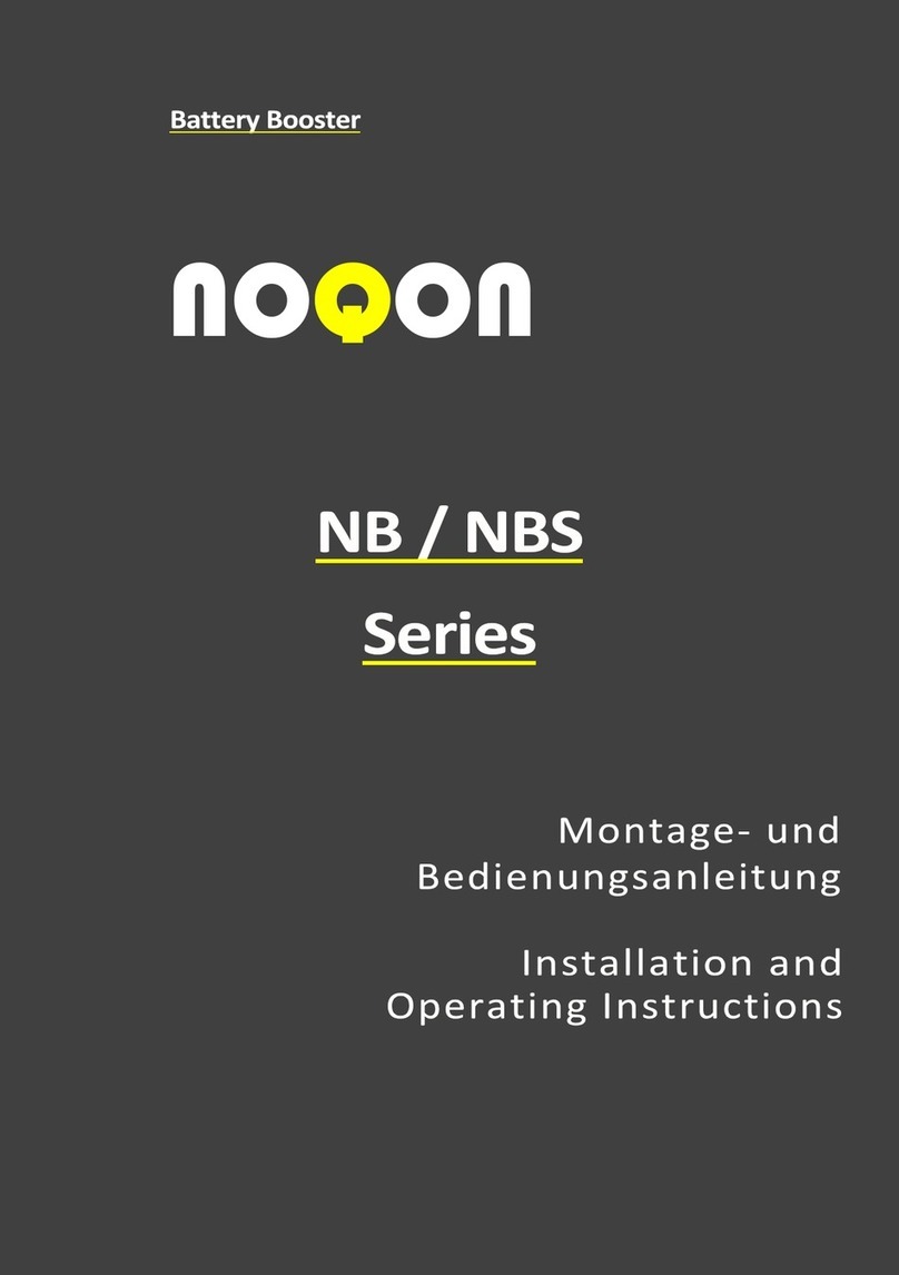 Noqon NB Series Installation and operating instructions
