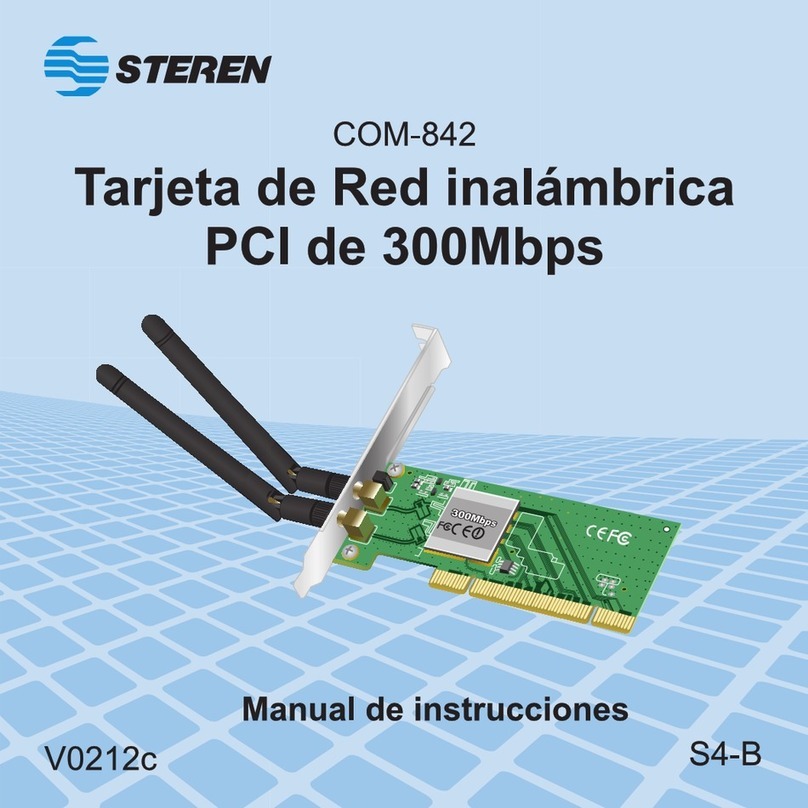 Steren COM-842 instruction manual