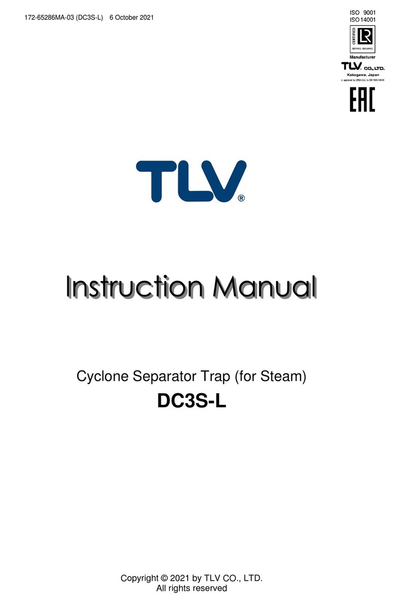 TLV DC3S-L instruction manual TLV DC3S-L instruction manual