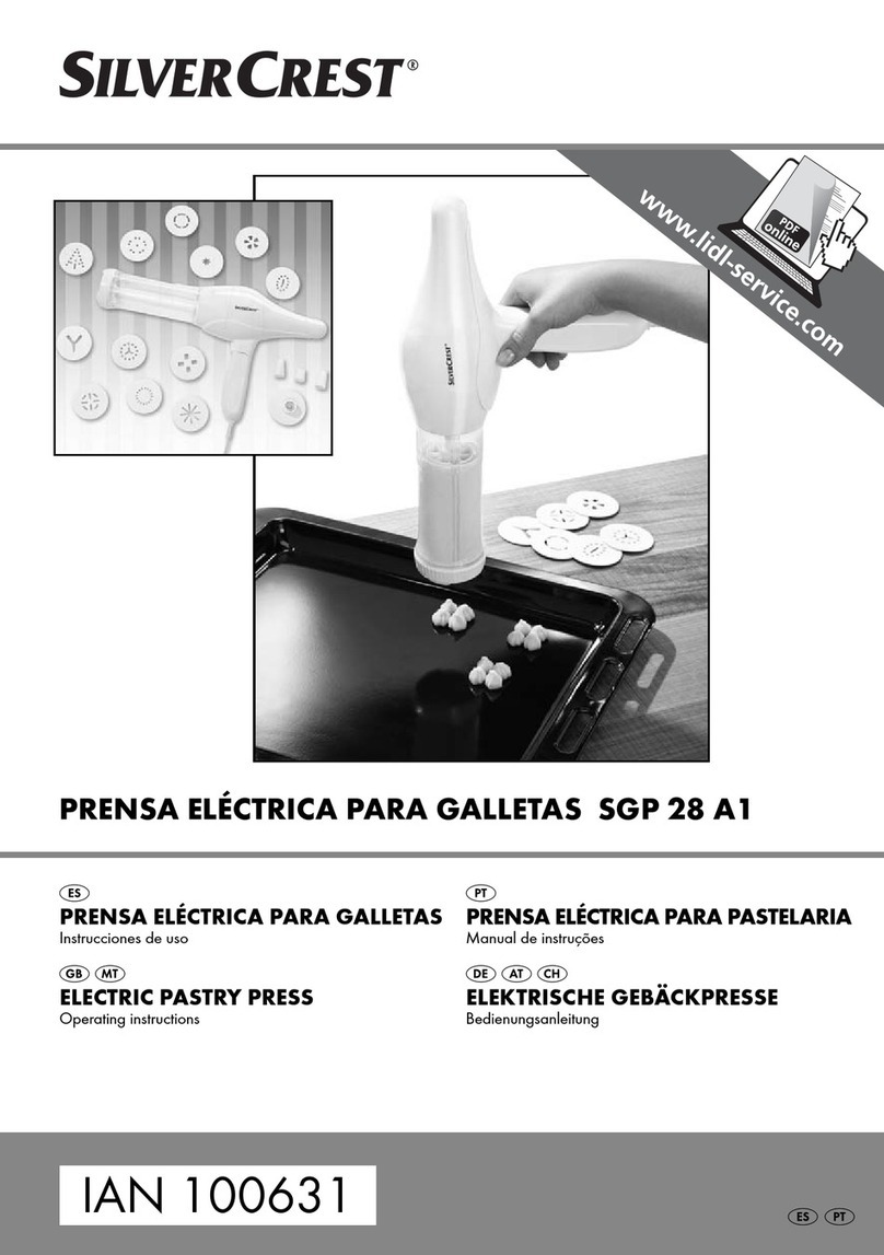 Silvercrest 100631 User manual