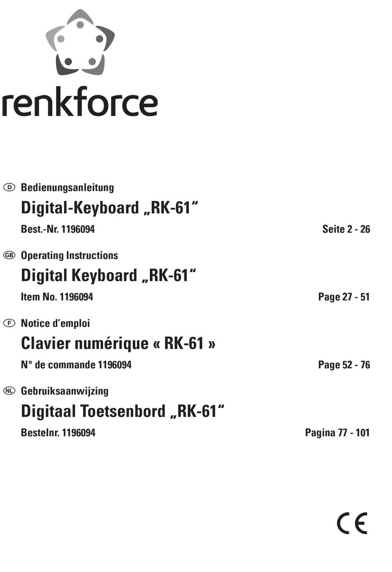 Renkforce RK-61 operating instructions
