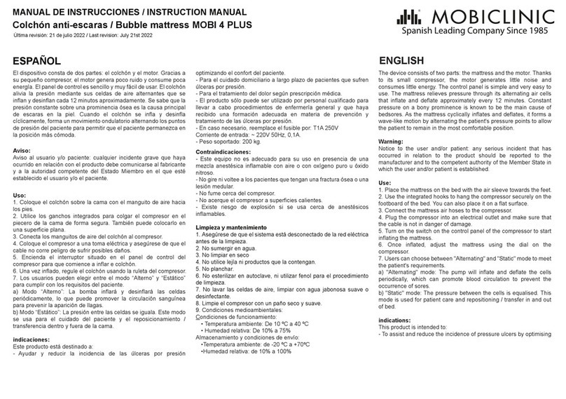 Mobiclinic MOBI 4 PLUS instruction manual