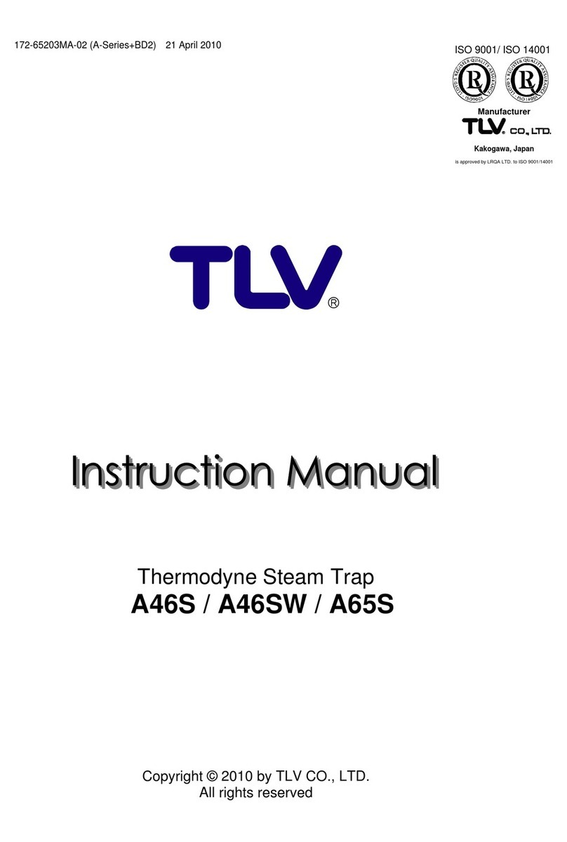 TLV A46S instruction manual TLV A46S instruction manual
