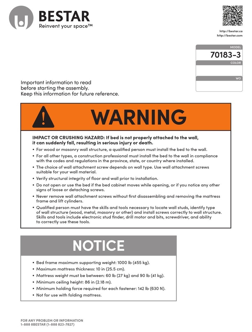Bestar Murphy 70183-3 manual