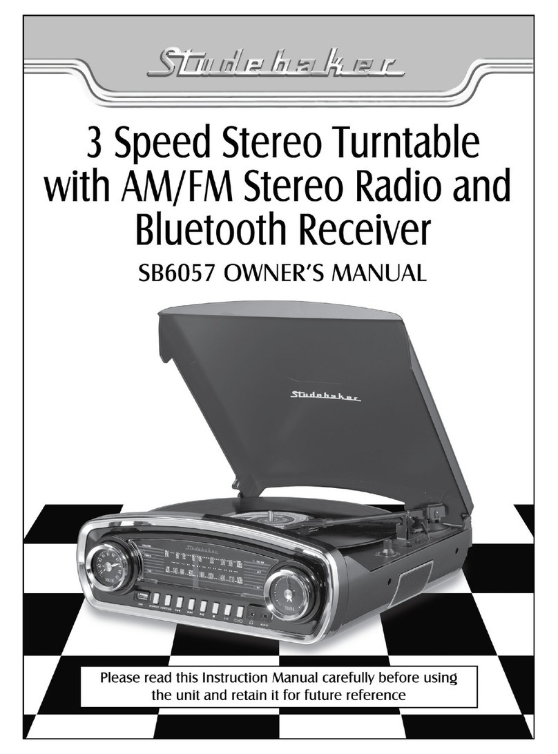 Studebaker SB6057 owner's manual