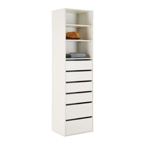fantastic furniture Tailor Utility 6 Drawer 3 Shelf User manual fantastic furniture Tailor Utility 6 Drawer 3 Shelf User manual
