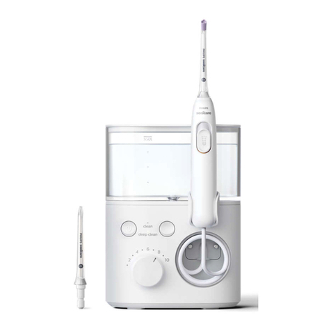 Philips Sonicare Power Flosser 3000 User manual Philips Sonicare Power Flosser 3000 User manual