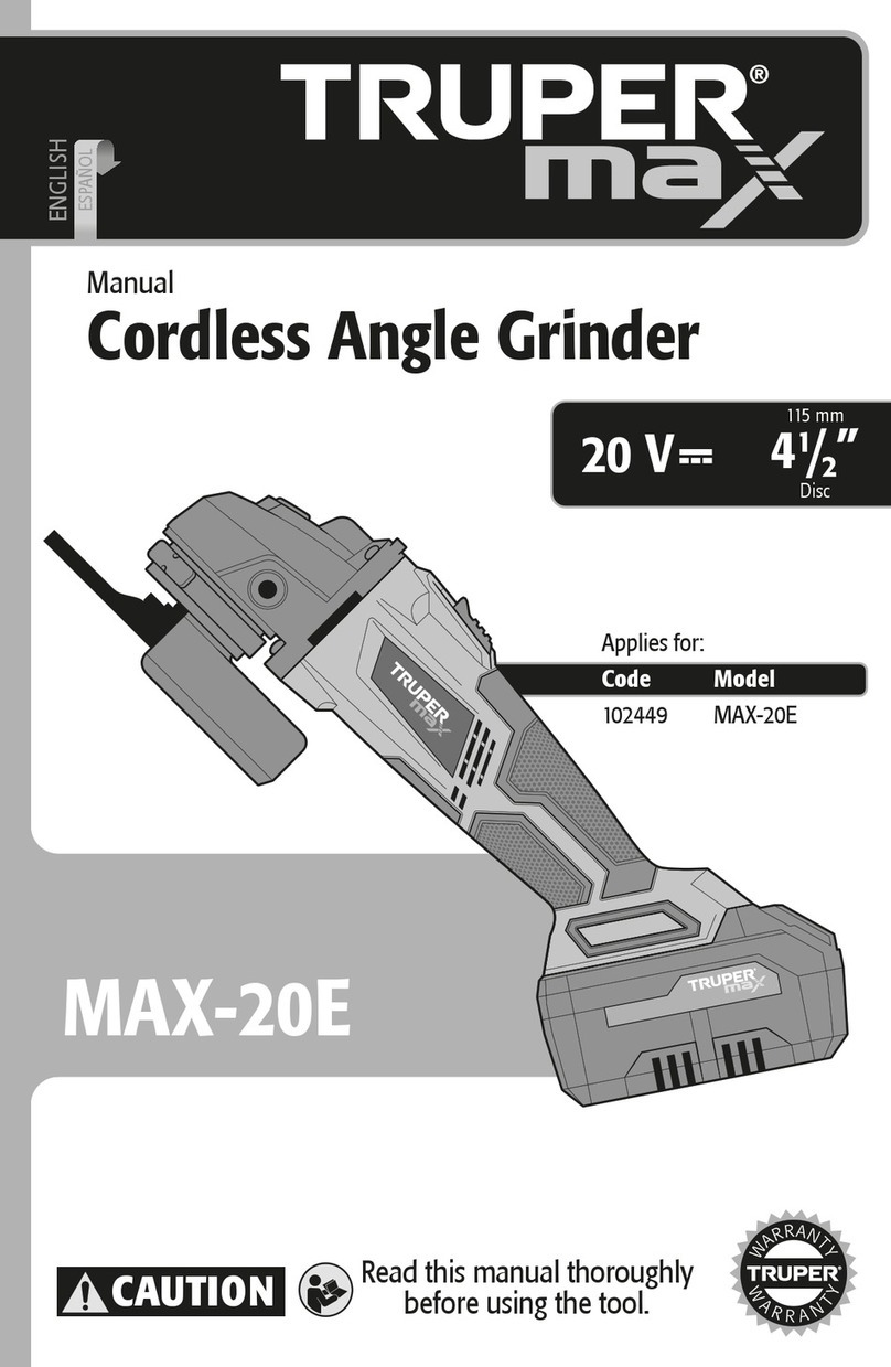 Truper MAX-20E User manual