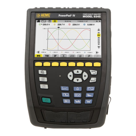AEMC PowerPad IV User manual