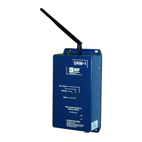 MGP Instruments DRM-1 Use and care manual