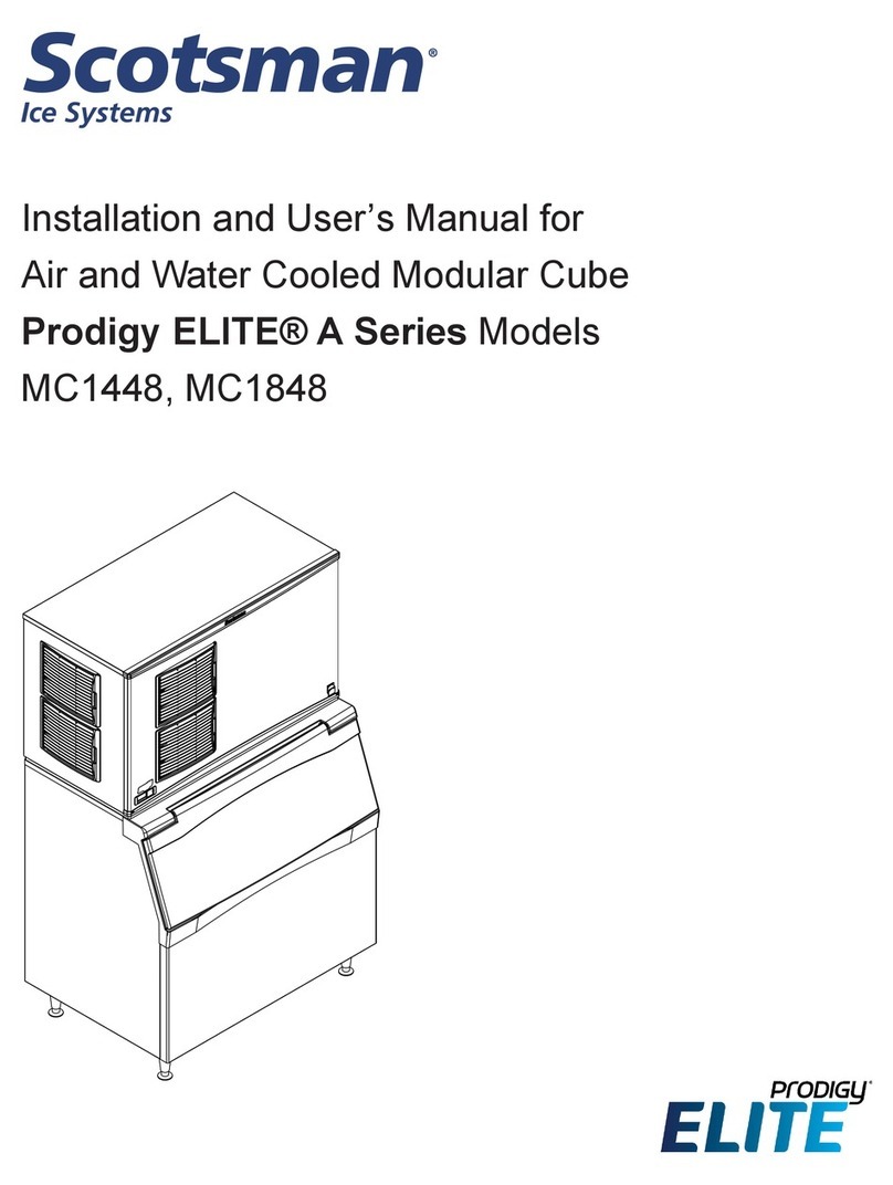 Scotsman Prodigy ELITE A Series Installation and user manual