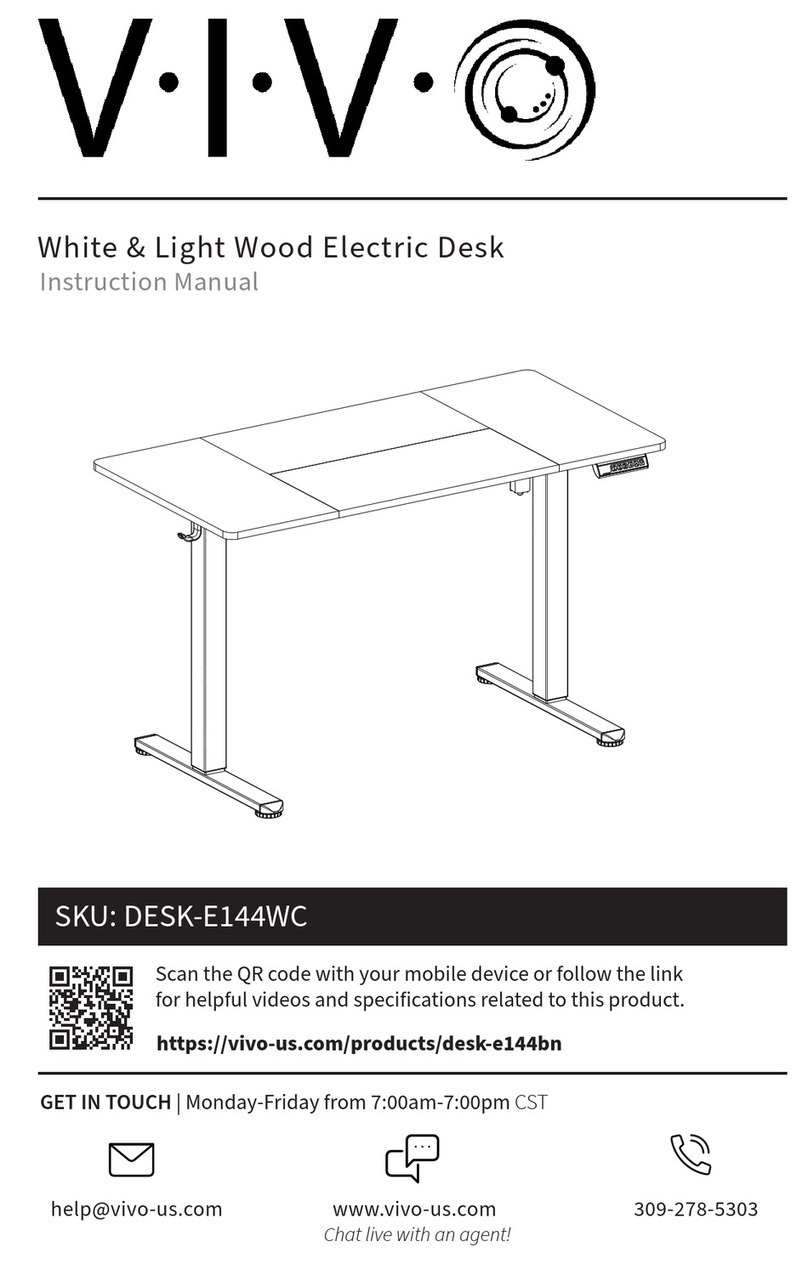 Vivo DESK-E144WC instruction manual