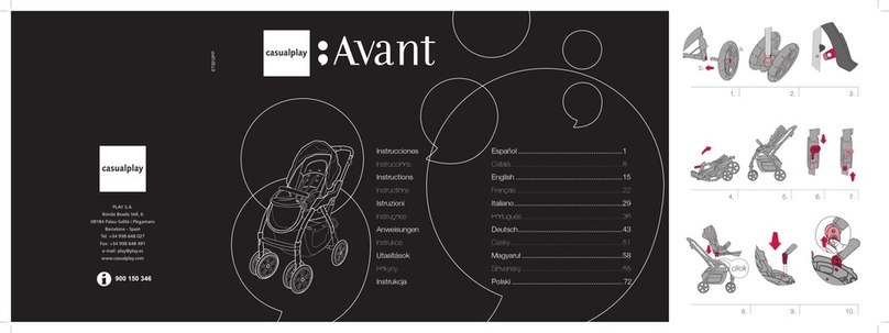 CASUALPLAY Avant ET3512PP User manual