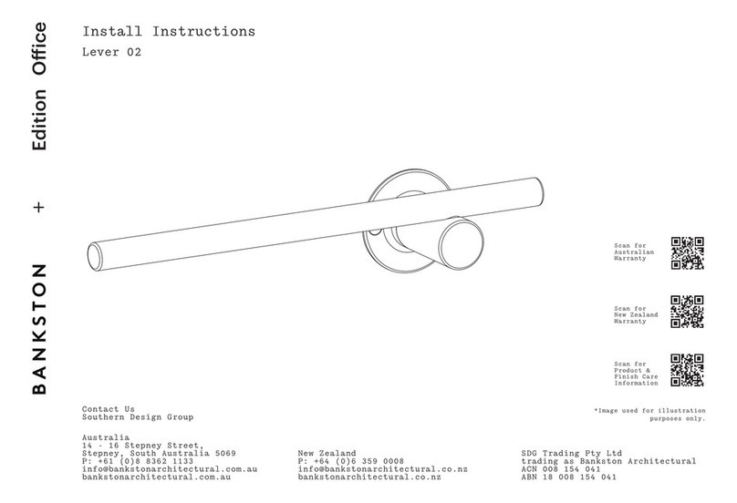 BANKSTON Edition Office Lever 02 User manual