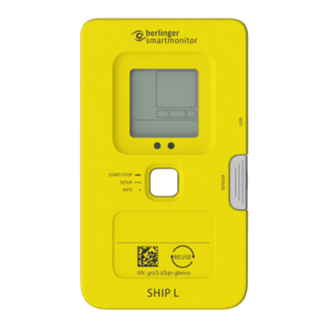 berlinger SmartMonitor SHIP L User manual
