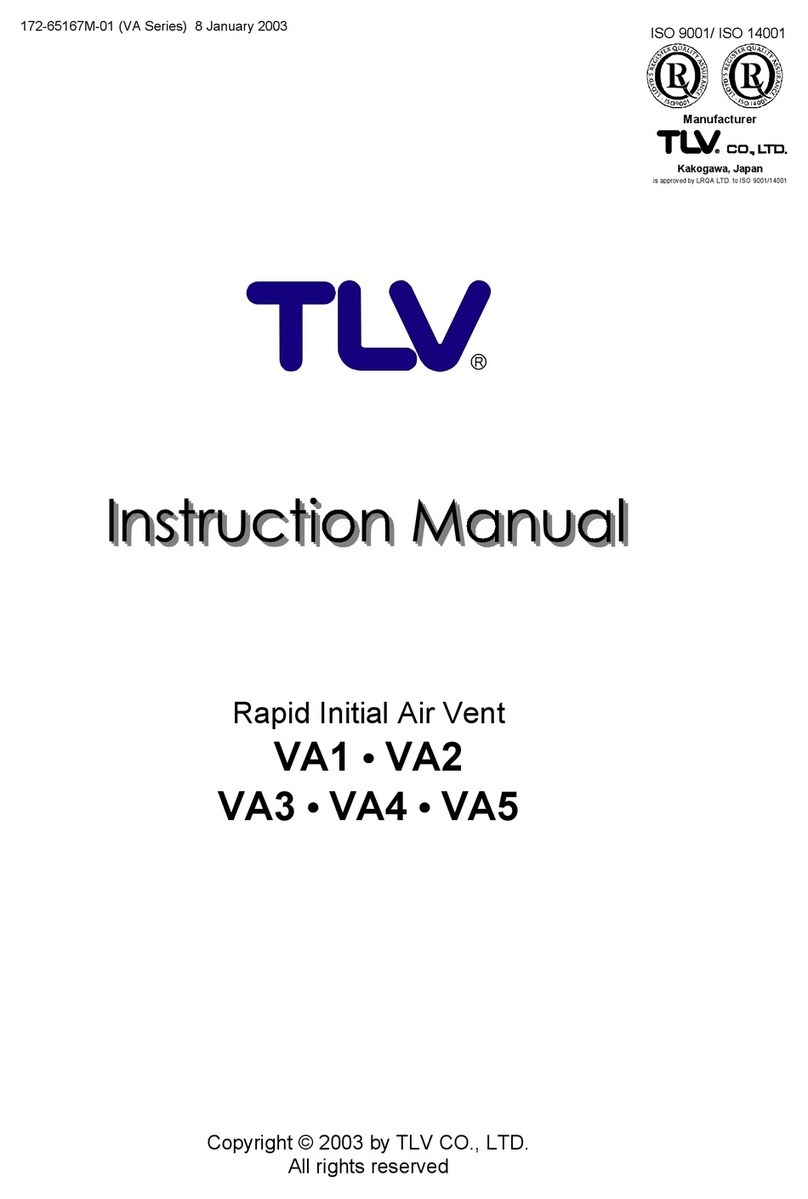 TLV VA1 instruction manual
