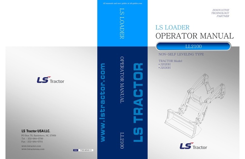 LS tractor LL2100 Operator's manual