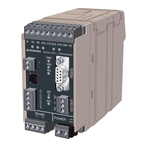 socomec RS232 operating instructions
