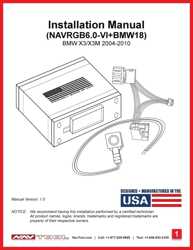 NAV TOOL NAVRGB6.0-VI User manual