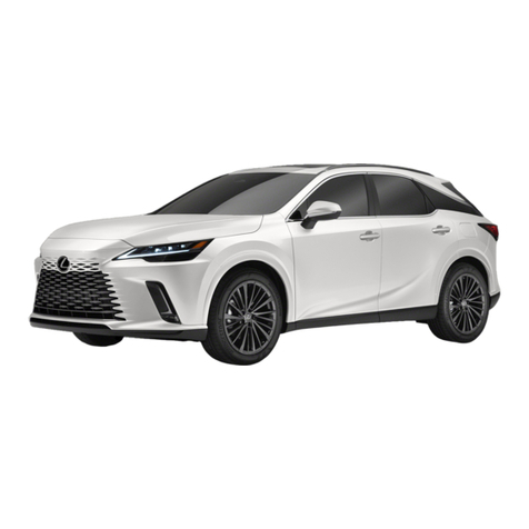 Lexus RX350 2023 User manual