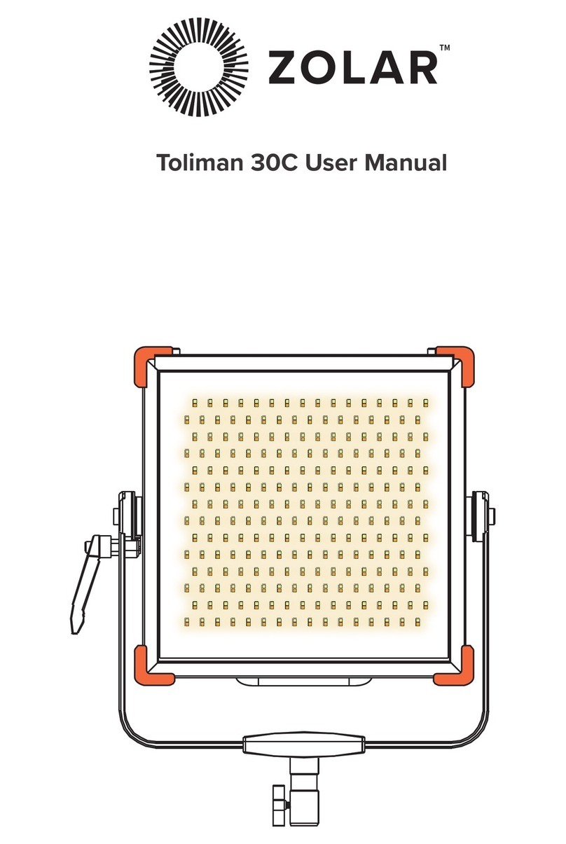 Z-CAM ZOLAR Toliman 30C user manual