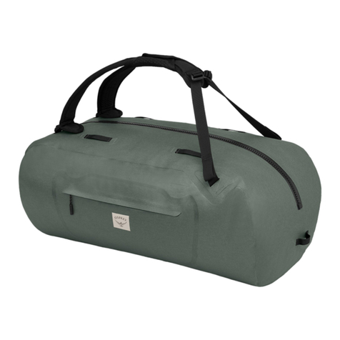 Osprey ARCANE WP DUFFEL 40 User manual Osprey ARCANE WP DUFFEL 40 User manual