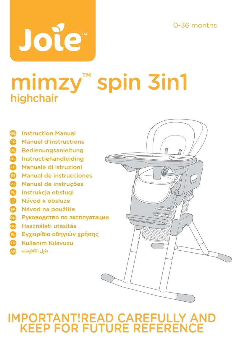 Joie mimzy spin 3in1 User manual