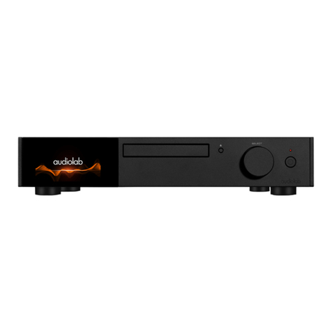 Audiolab 9000CDT user manual