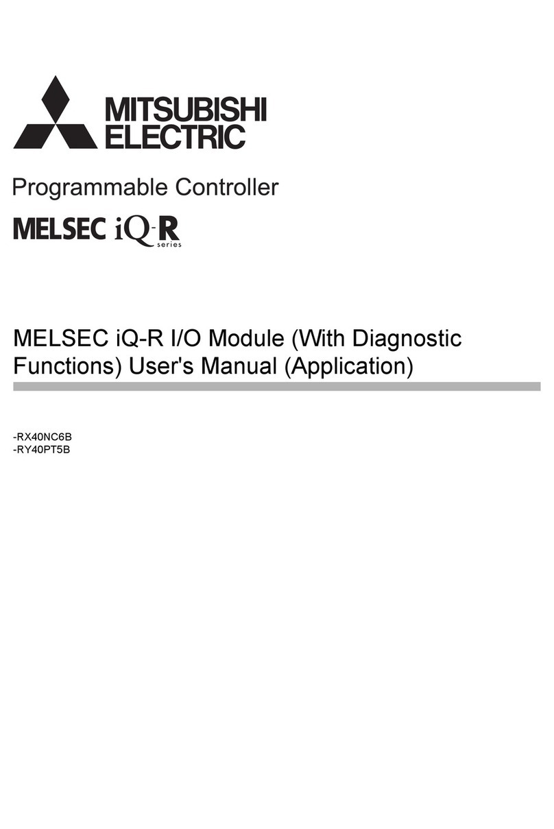 Mitsubishi Electric MELSEC iQ-RX40NC6B User manual