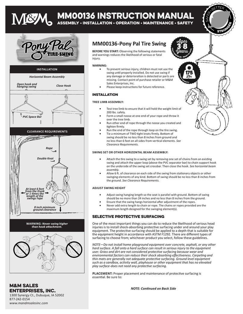 M&M MM00136 instruction manual