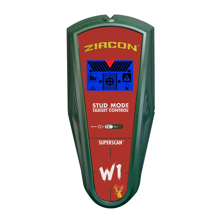 Zircon SuperScan W1 User manual